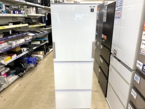 3ドア冷蔵庫　SHARP
