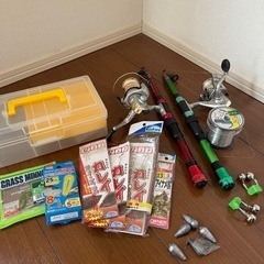 【sold out 済】お試し釣りセット 海釣り キャンプ 簡易...