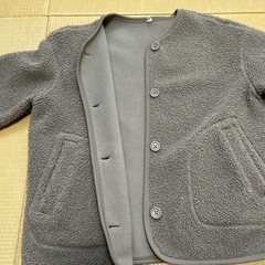 譲ります　ユニクロ　ボアカーディガンの画像