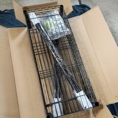 190t ベーシック 5段スチールラック 棚 メタルラック 耐荷重794kg 幅91×奥行36×高さ183cm ブラック y030101t の画像