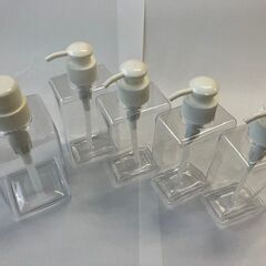 PET製クリアポンプボトル　280ml・400mlの画像