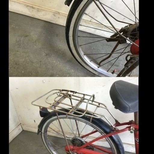 135□岐阜発　△ 昭和レトロ / Zvest Coast / 自転車 / アンティーク / 23.5inch / 傷汚れ有り / サビ有り / 現状品　R5.4/9□