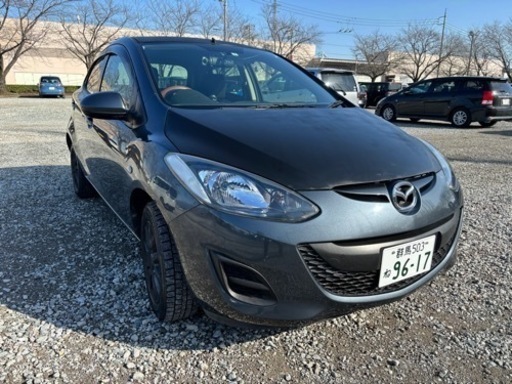 群馬 車検あり H23年 デミオ 92000km DE3FS  2WD 車検令和6年7月 ワンオーナー