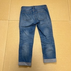 譲ります　無印のジーンズの画像