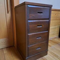 木製サイドキャビネット   デスクキャビネット