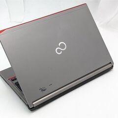 送料無料 税無 新品SSD 13.3型 ノートパソコン 富士通 E736/M 中古動作良品 第6世代Celeron 8GB DVDRW 無線 Windows11 Officeの画像