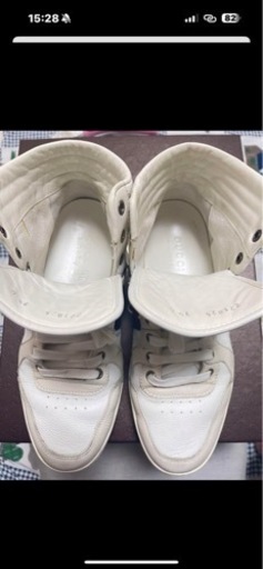 GUCCI　シェリーライン　ハイカットスニーカー