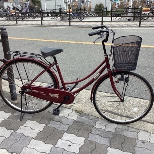 ♪ジモティー特価♪シマノ内装3段変速グリップシフト付き　２６型ファミリーサイクル　中古自転車　新大阪サイクルキッズ ♪ジモティー特価♪シマノ製内装3段変速付き26型ファミリーサイクル