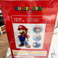 【値下げ！】マリオ　フィギュア　20インチフィギュアの画像