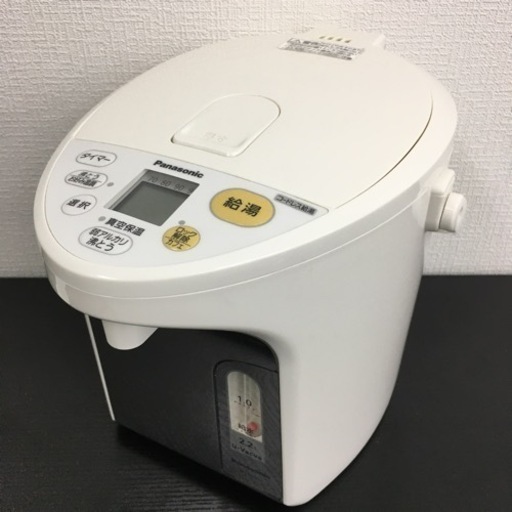 【ご来店限定】＊Panasonic 2.2L 沸騰ジャーポット　2019年製＊0301-13