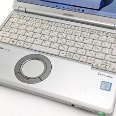 30台限定 送料込 新品SSD256 12.1型 中古ノートパソコン Panasonic CF-SZ6RDYVS 第7世代 Core i5 8GB カメラ Windows11 Office済 税無の画像