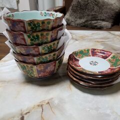 週末限定価格大量出品中。早い者勝ち。有田焼西雲。5客セット。の画像