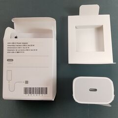Apple純正 20W USB-C電源アダプタ　【未使用】の画像