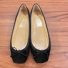 美品　クリスチャンルブタン　フラット　バレーシューズ　37.5の画像