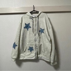 パーカー アウター 星柄