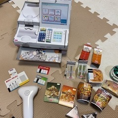 おもちゃ   トランシーバー　お買い物レジ　セブンイレブン　剣　銃　手裏剣の画像