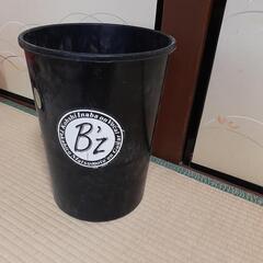 B'z　グッズ　ゴミ箱　BLACK　黒