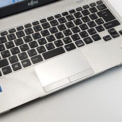20台限定 送料無料 高速SSD256GB 13.3型 中古ノートパソコン 富士通 S937/S 第7世代Celeron 8GB DVDRW Bluetooth カメラ Windows11 Officeの画像