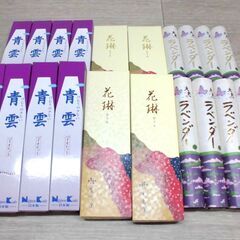 ★新品★ 線香　仏壇　まとめ売り　薫寿堂 花琳 青雲 大発 ラベンダー