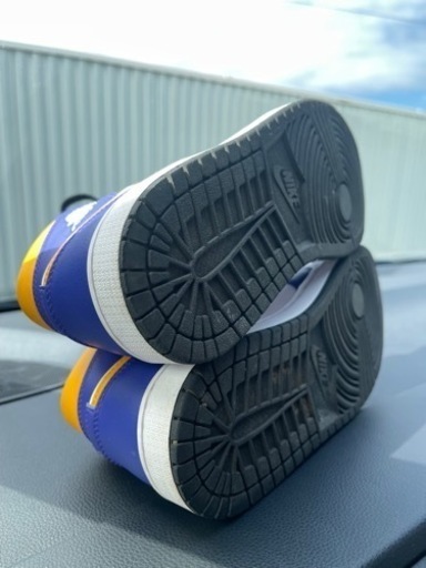 スニーカー Nike Air Jordan 1 Mid "Lakers" / 26.5cm