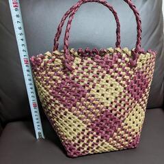 クラフトバンドのバッグ　ハンドメイド