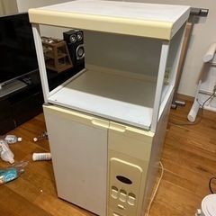 平成レトロ　米櫃付き収納