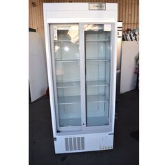 【店直】≪yt1171ジ≫ ダイワ/大和冷機 冷蔵ショーケース DC-ME31A 幅80cm 2017年製造 通電OK 鍵紛失 扉難あり 現状品 50205-03
