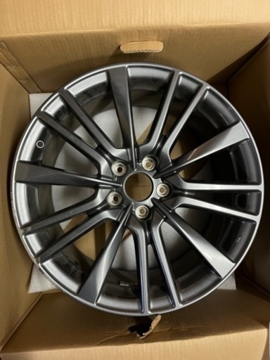 V37スカイライン　19インチ ホイール2枚　車のパーツ タイヤ、ホイール