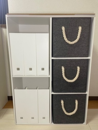 カラーBOX インナーBOX・ファイル立て・天板付き