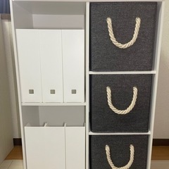 カラーBOX インナーBOX・ファイル立て・天板付き