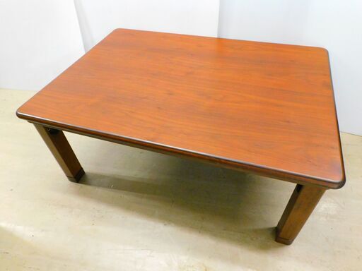 ★お持ち帰り特価★日本製 折り畳みこたつ Made in Japan 75cm × 105cm × 42cm 家具調こたつ