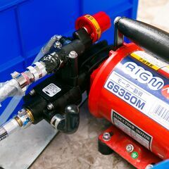 エアコン洗浄クリーニングに！丸山製作所BIGMビッグエム噴霧器＆イチネンTASCOエアコン洗浄ガンの画像