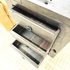 4/22【最終処分価格】昭和レトロ 引き出し 3段 チェスト 箪笥①