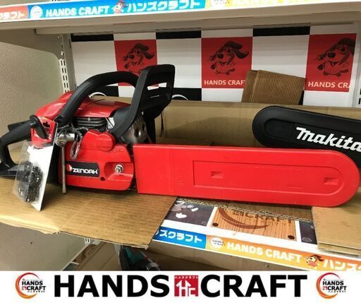 ?大幅値下げ?✨ゼノア　中古　GZ381EZ　チェンソー　替え刃付き✨うるま市田場✨