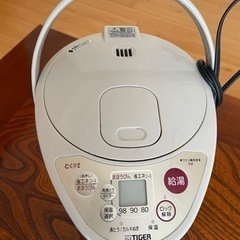 電気湯沸かし保温ポット　タイガーの画像