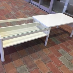 ガラス　ローテーブル　　の画像