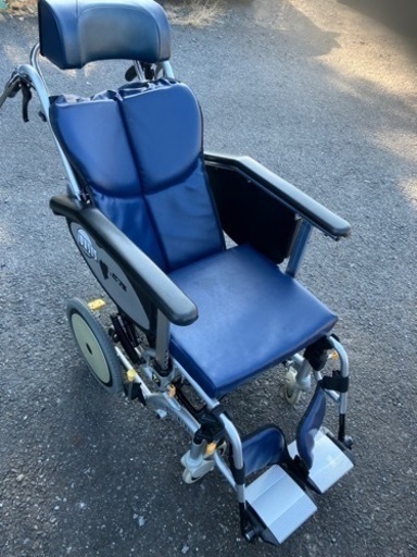 車椅子 チルトリクライニング マツナガ 松永製作所 オアシス 中古品 OS-12TRS-P