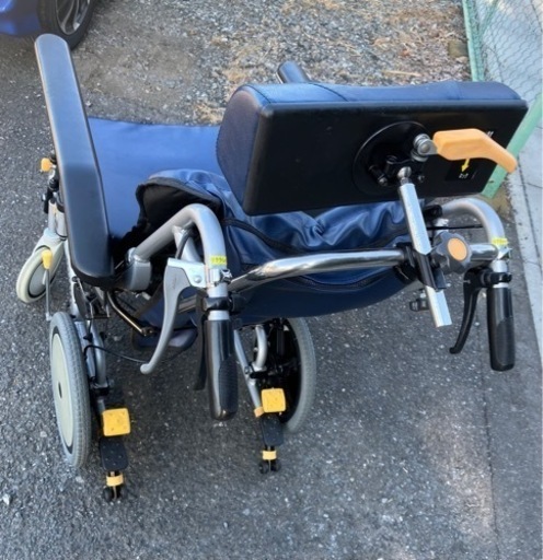 車椅子 チルトリクライニング マツナガ 松永製作所 オアシス 中古品 OS-12TRS-P