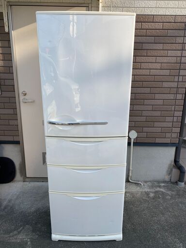 【糸島市内 配送無料】　 AQUA アクア AQR-361A（W） 冷蔵庫 中古美品　37289-0-1