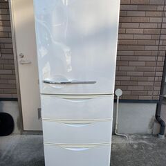【糸島市内 配送無料】　 AQUA アクア AQR-361A（W） 冷蔵庫 中古美品　37289-0-1
