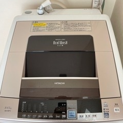 日立電気洗濯乾燥機の画像