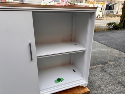 カウンター　書庫　幅122　奥40　高さ83㎝