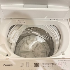 【美品】洗濯機 5kg Panasonic 1年半使用の画像