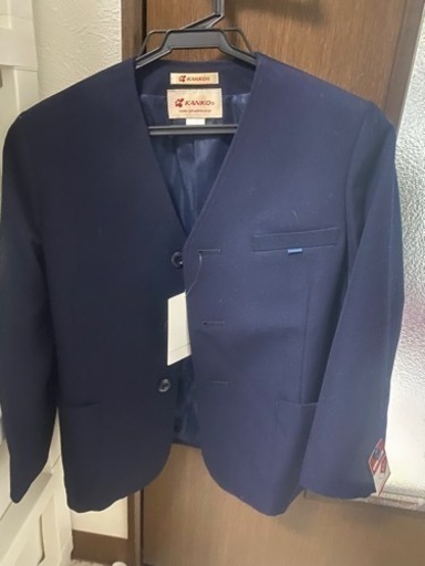 取引終新品未使用品〉130A男子用制服カンコーイートンシングル