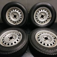 BS BLIZZAK VL1 165R14LT 6PR】スタッドレス【日産 純正ホイール