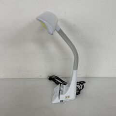 【ジモティ限定特価】  TWINBIRD コンセント&スマホスタンド付LEDデスクライト LE-H845の画像