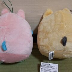 ☆サンリオコラボぬいぐるみ ハンギョドン バットバツマルセットの画像