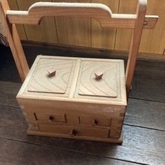 手作り‼️木製小物入れの画像