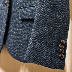 Harris Tweed テーラードジャケットの画像