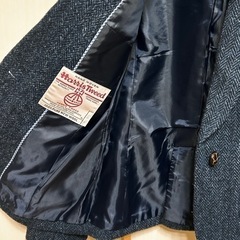 Harris Tweed テーラードジャケットの画像
